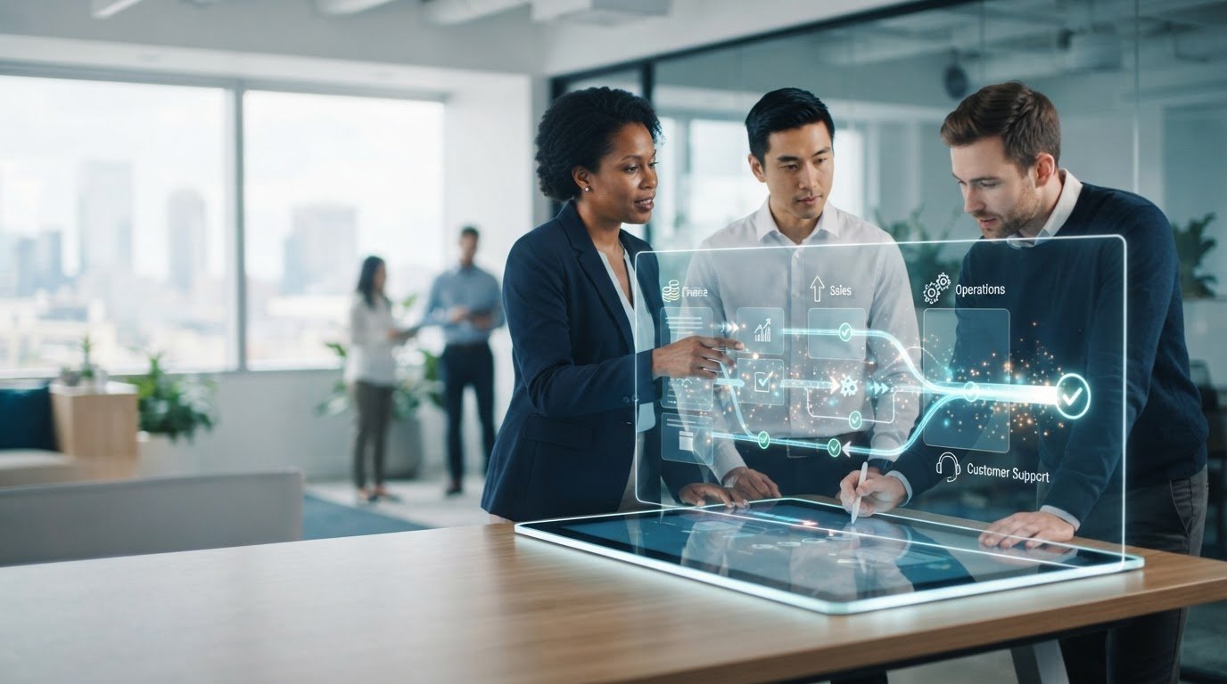 Business Workflow Automation Services for Connected Systems